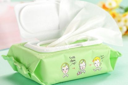 Dán nắp khăn giấy ướt